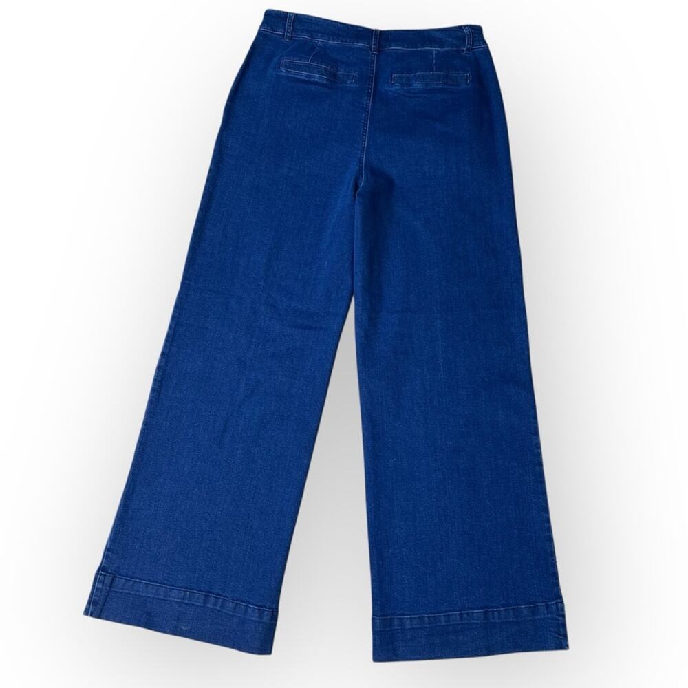 New Bagatelle Collection High Rise Wide Leg Tailored Denim 31 - Picture 2 of 7